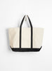 The Base Field Tote (L) from This is (an) in Black and White at Couverture & The Garbstore
front 
