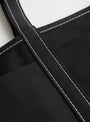 The Base Field Tote (L) from This is (an) in Black and Black at Couverture & The Garbstore
detail 