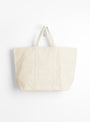 The Base Field Tote (XL) from This is (an) in White at Couverture & The Garbstore
back