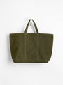 The Base Field Tote (XL) from This is (an) in Olive at Couverture & The Garbstore
back