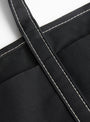 The Base Field Tote (XL) from This is (an) in Black and Black at Couverture & The Garbstore
detail 