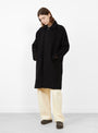 The Wool Duster Coat in Navy Black from 7115 by Szeki at Couverture & The Garbstore Model
front