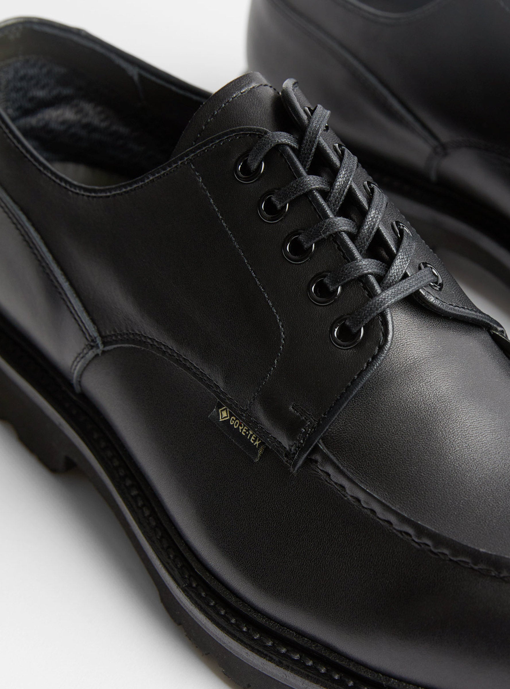 U-Tip GTX Derby Black by REGAL Shoe & Co. | Couverture & The Garbstore