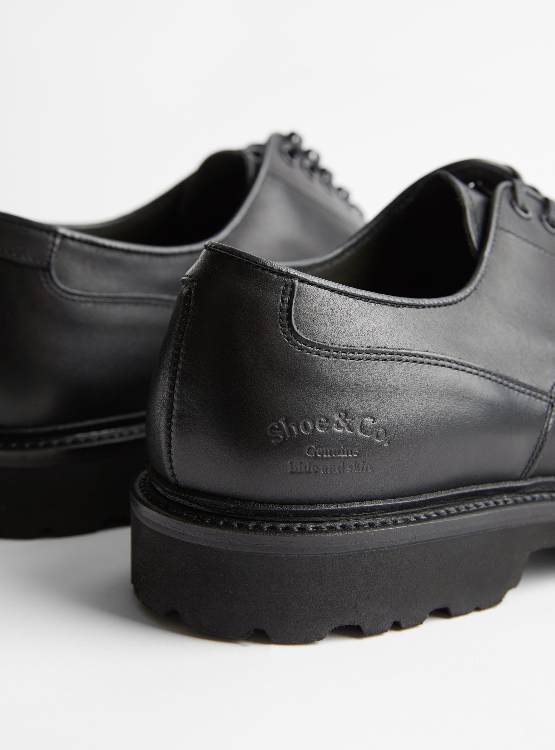U-Tip GTX Derby Black by REGAL Shoe & Co. | Couverture & The Garbstore