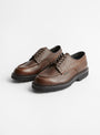 The U-Tip GTX Derby from REGAL Shoe & Co. in Brown Grain at Couverture & The Garbstore
front 