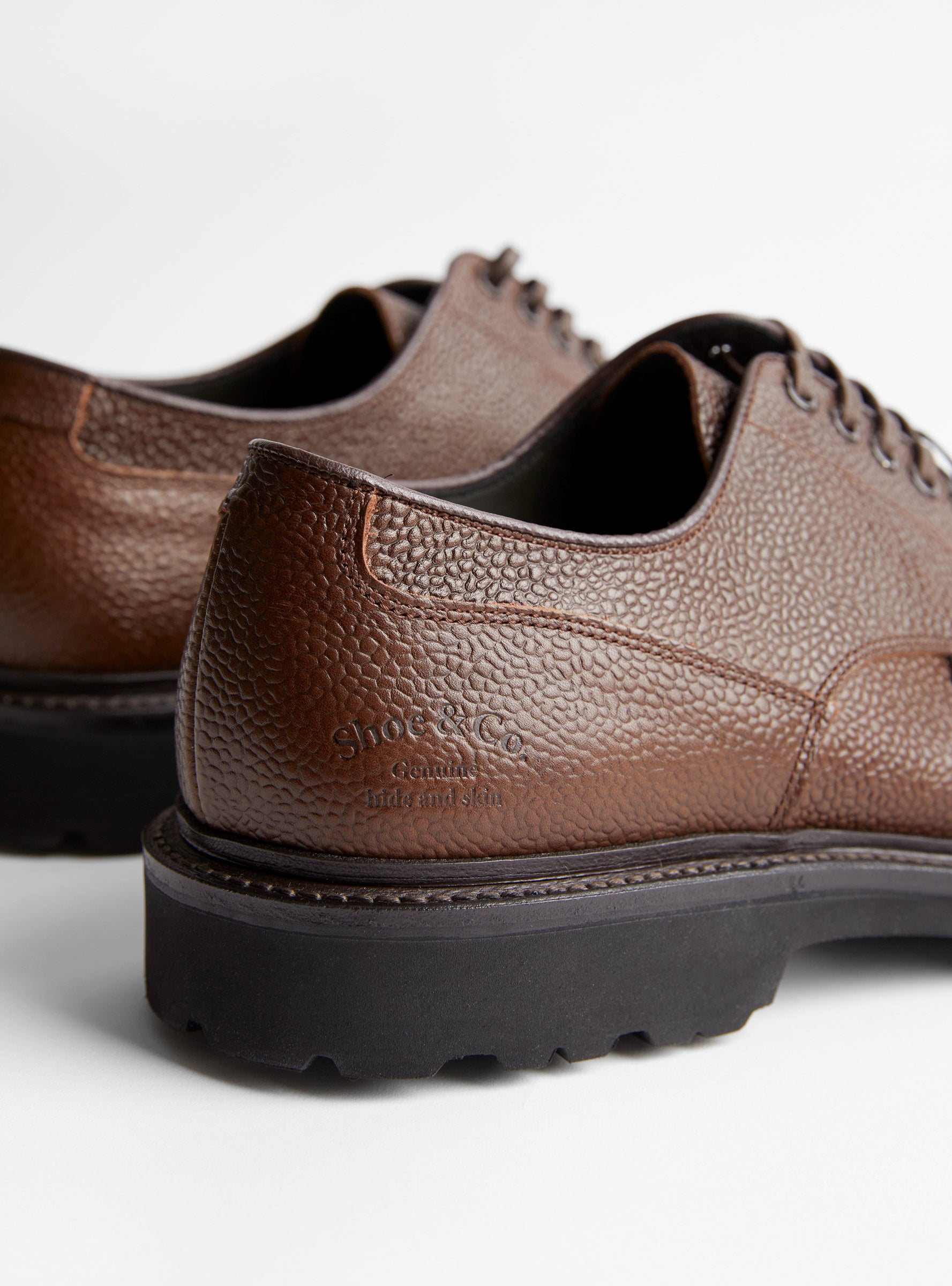 U-Tip GTX Derby Brown Grain by REGAL Shoe & Co. | Couverture & The