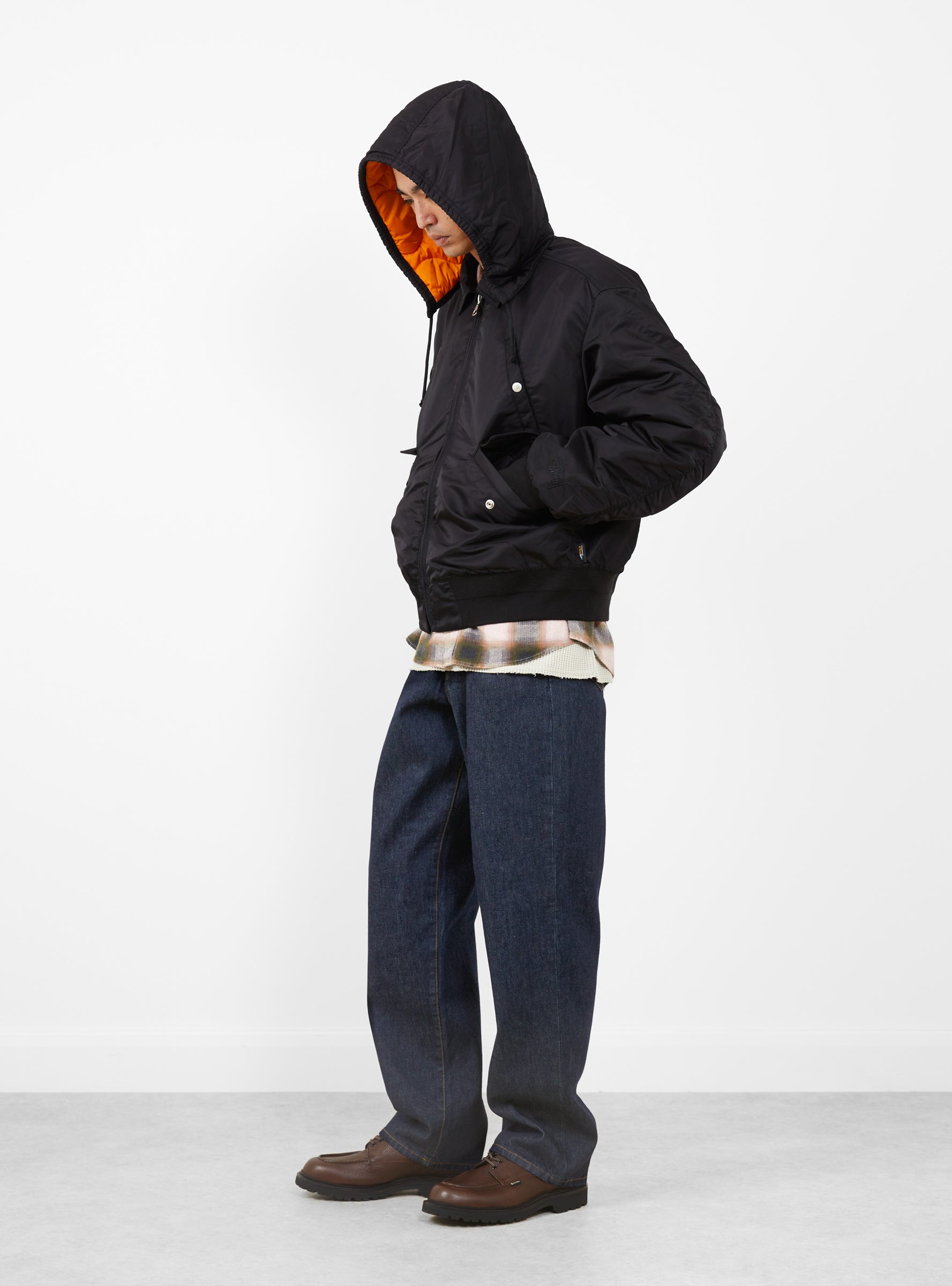 ステューシー　FLIGHT BOMBER Flight Bomber – Black | Outerwear | Stüssy