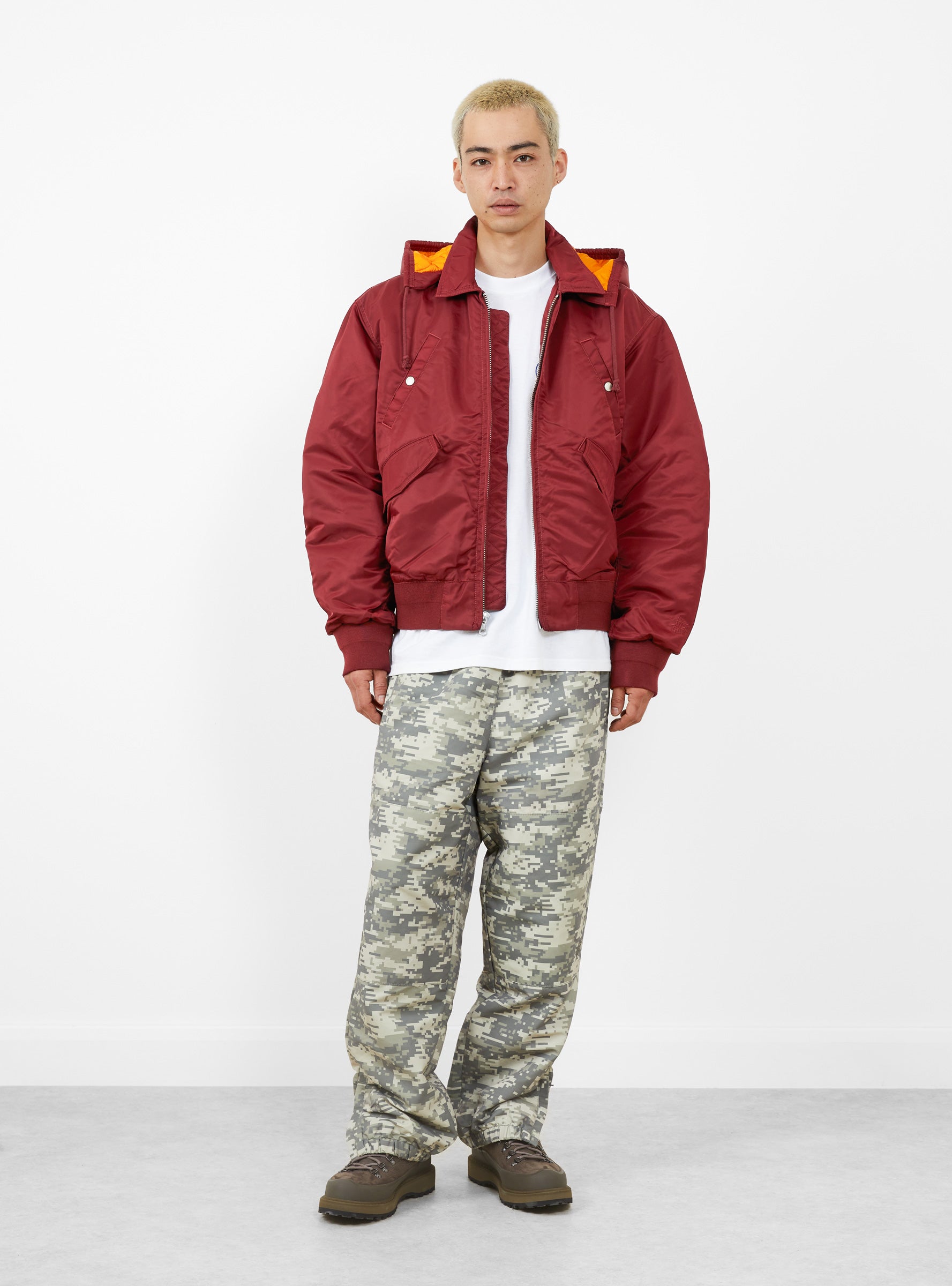 Flight Bomber Burgundy by Stüssy | Couverture & The Garbstore