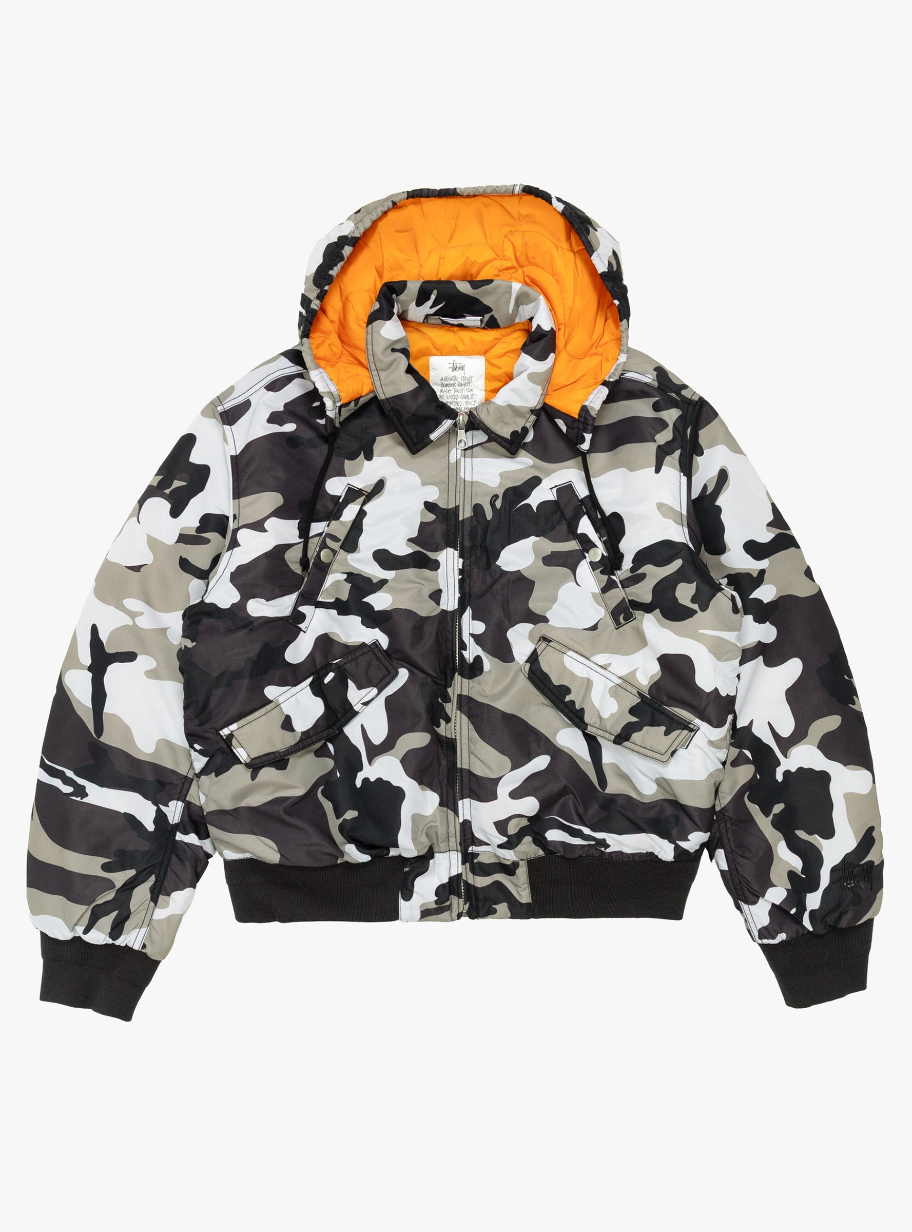 Flight Bomber Snow Camo by Stüssy | Couverture & The Garbstore