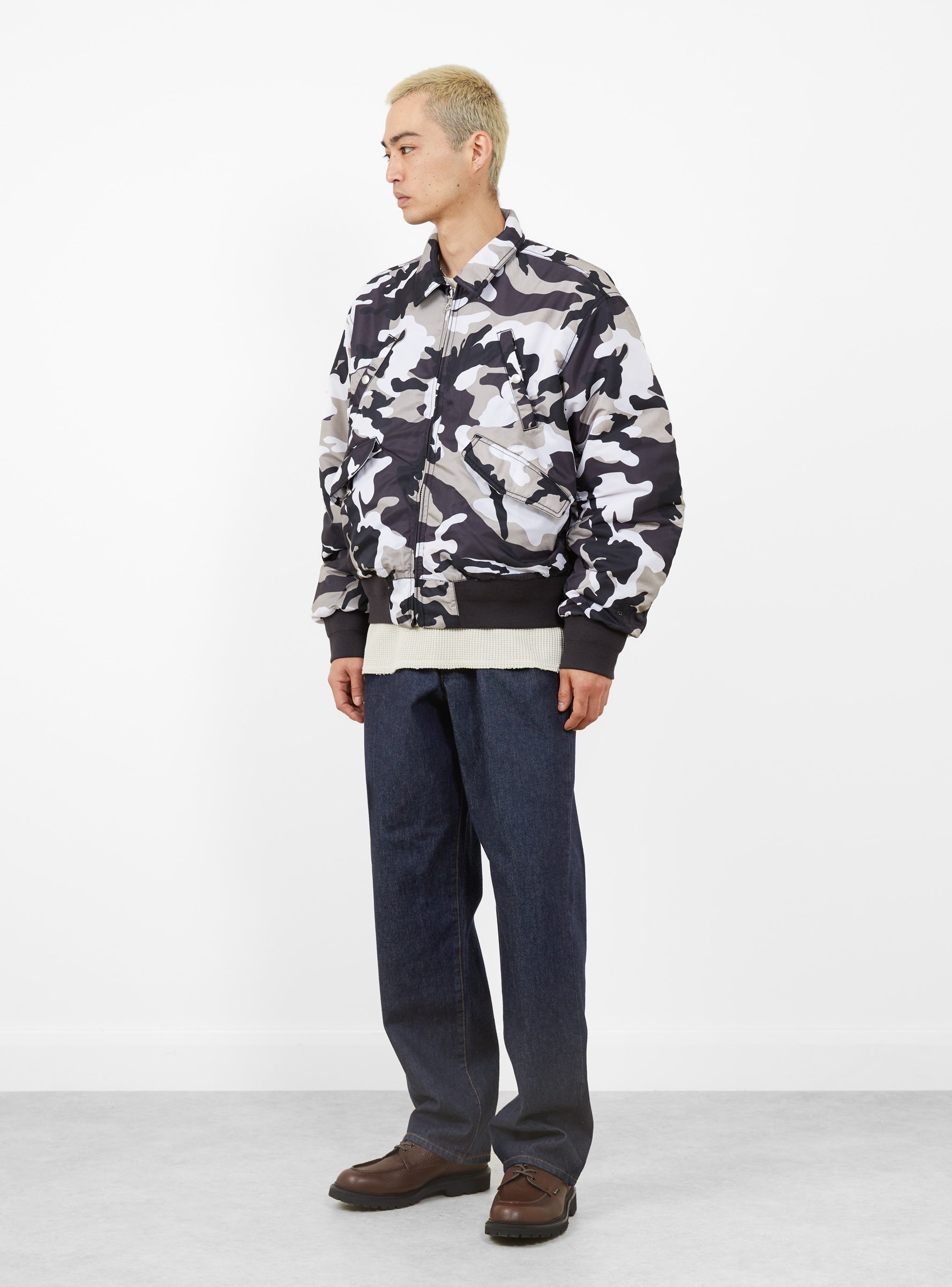 Flight Bomber Snow Camo by Stüssy | Couverture & The Garbstore