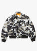 The Flight Bomber from Stüssy in Snow Camo at Couverture & The Garbstore
front 
