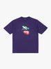The Frog Pear T-Shirt from b.Eautiful in Purple at Couverture & The Garbstore
front 