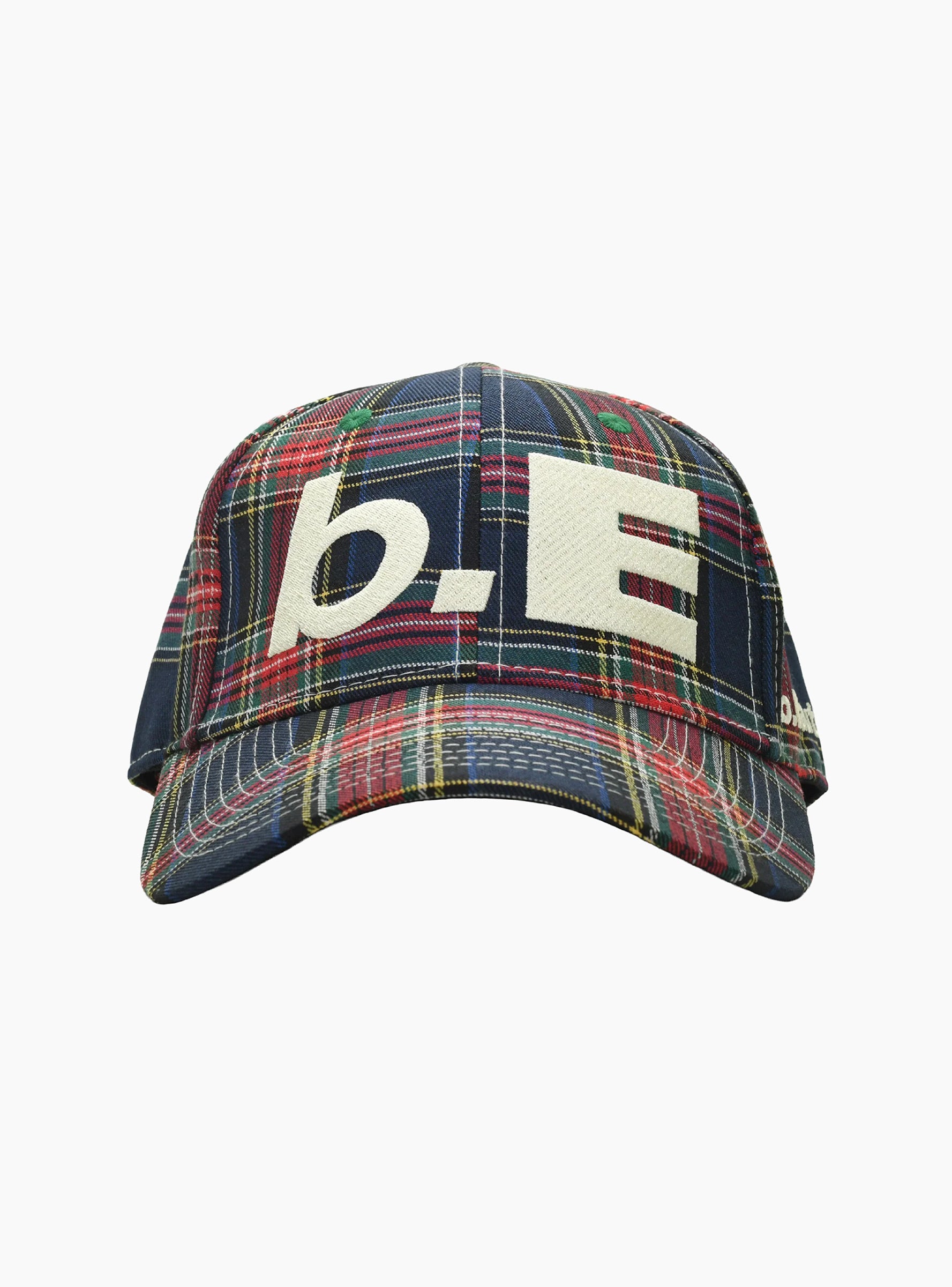 b.E Hat Blue Plaid & White by b.Eautiful | Couverture & The Garbstore