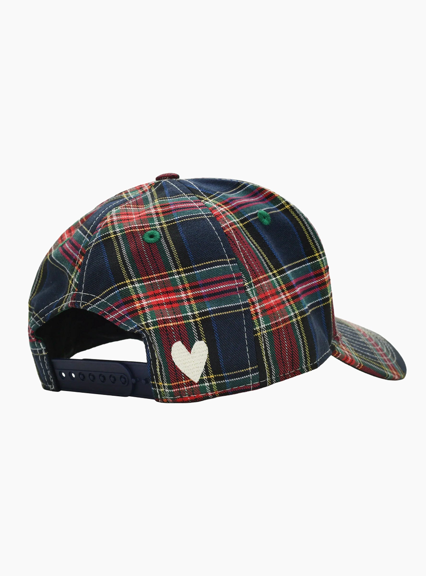 b.E Hat Blue Plaid & White by b.Eautiful | Couverture & The Garbstore