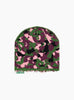 The b.E Camo Beanie in Purple & Green from b.Eautiful at Couverture & The Garbstore
front 2 