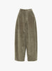 Corduroy Baggy Pants Sage from Cordera at Couverture & The Garbstore
front 