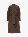 Harvard Coat Khaki Brown from Soeur at Couverture & The Garbstore
front 