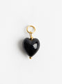 The Heart Pendant from Akua Objects in Black at Couverture & The Garbstore
front