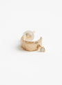 The Gaby No1 Earring from Pascale Monvoisin in Gold at Couverture & The Garbstore
back
