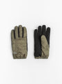 The Antler Glove in Khaki from Elmer at Couverture & The Garbstore
front 