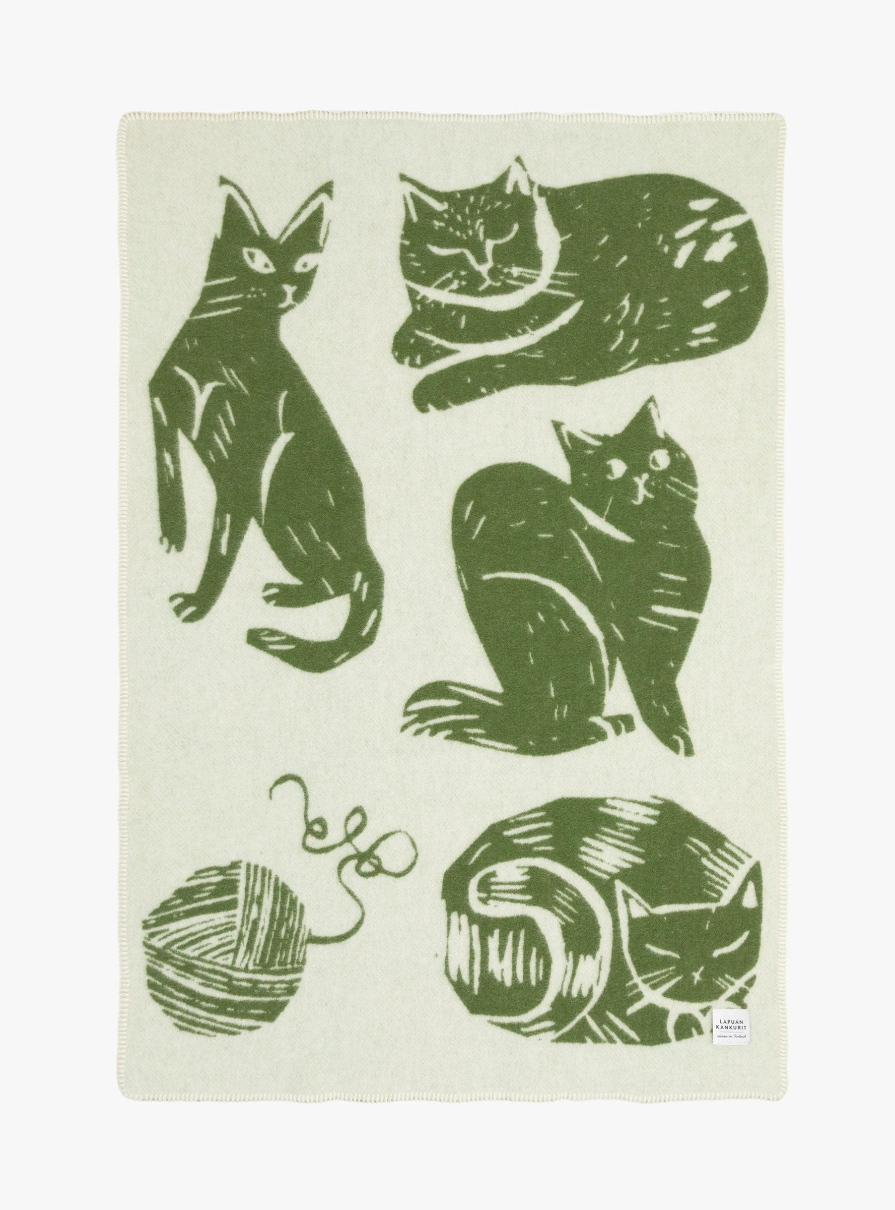 Kissanpaivat Wool Blanket - Thumbnail 2