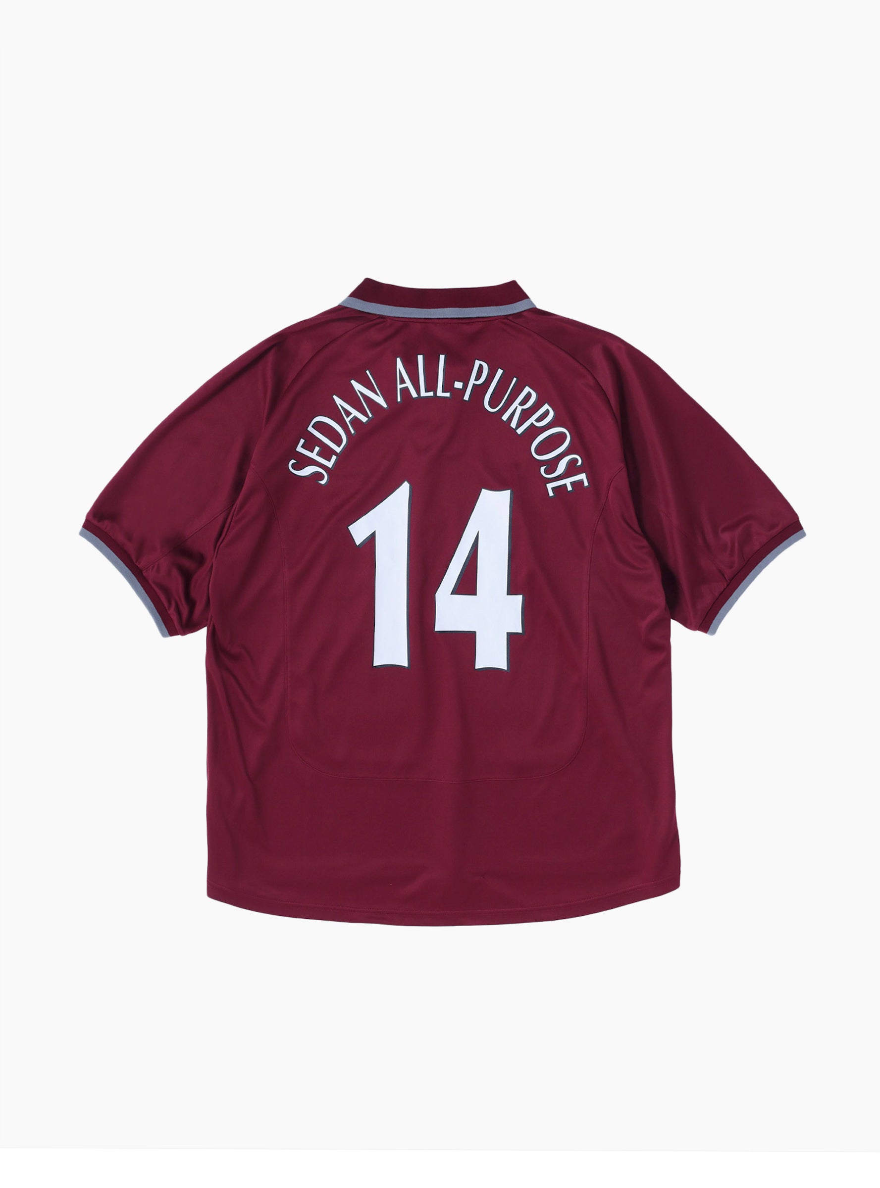 Dreamcast Game Shirt Burgundy and Blue by Sedan All-Purpose