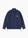 Oval Logo Work Shirt Navy from Sedan All-Purpose at Couverture & The Garbstore
front 