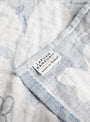 Kaksin Tea Towel Blue from Lapuan Kankurit at Couverture & The Garbstore
label 