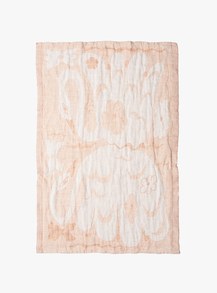 The Kaksin Tea Towel Cinnamon from Lapuan Kankurit at Couverture & The Garbstore
front 