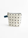 The Mio Ecru Toiletry Bag S from La Cerise Sur Le Gâteau at Couverture & The Garbstore
front 