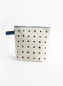 The Mio Ecru Toiletry Bag L from La Cerise Sur Le Gâteau at Couverture & The Garbstore
front 