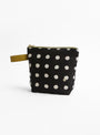 The Mia Caviar Toiletry Bag S from La Cerise Sur Le Gâteau at Couverture & The Garbstore
front 