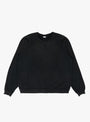 The Vintage Double V Sweatshirt from A.PRESSE in Black at Couverture & The Garbstore
front