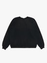 The Vintage Double V Sweatshirt from A.PRESSE in Black at Couverture & The Garbstore
back
