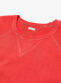 The Vintage Double V Sweatshirt from A.PRESSE in Red at couverture & The Garbstore
neckline