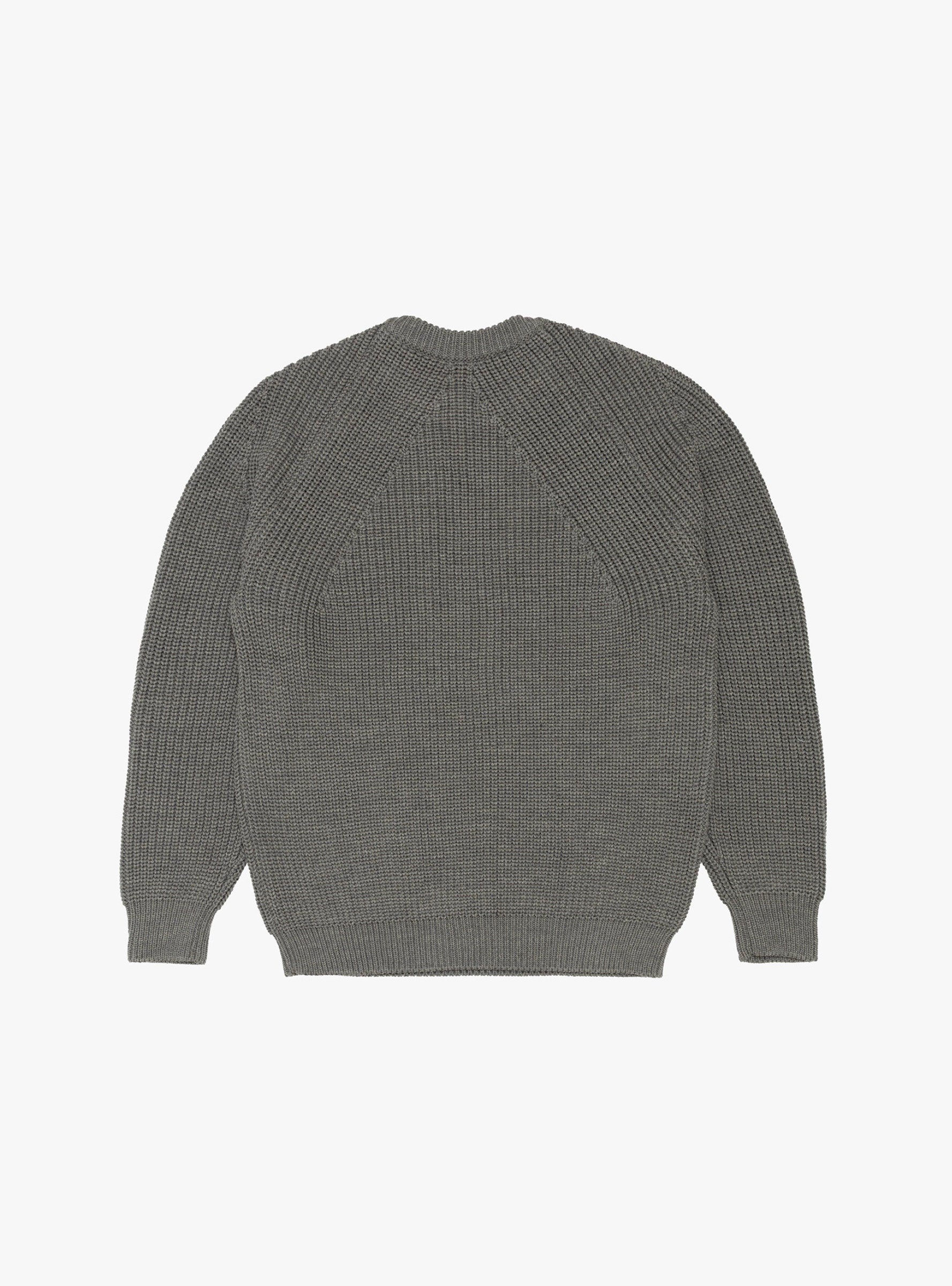 Signature Crewneck Melange Grey by BATONER | Couverture & The