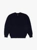 The Signature Crewneck Navy from BATONER at Couverture & The Garbstore
front 