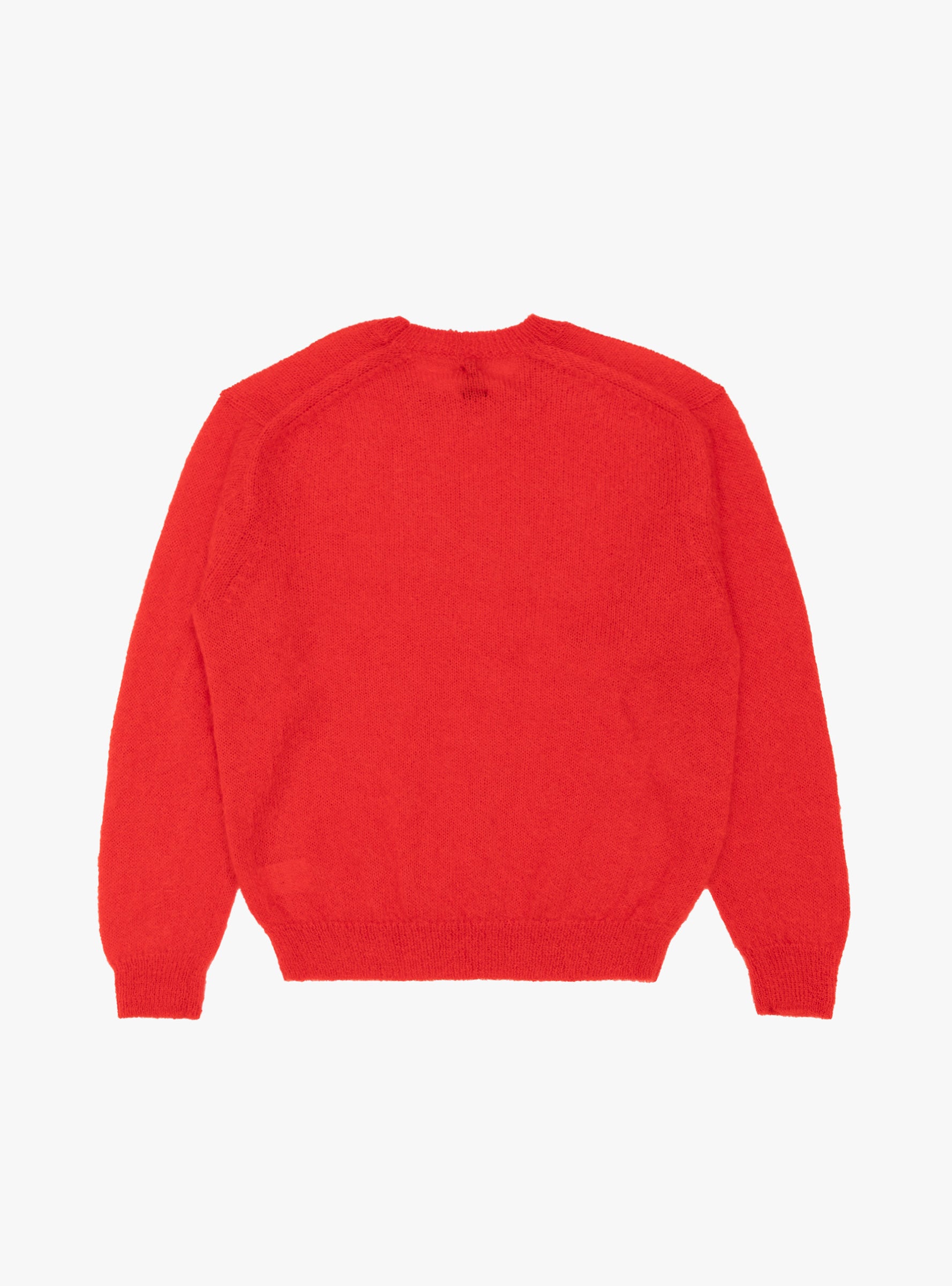 Pure Mohair Crew Neck Vermillion by BATONER | Couverture & The