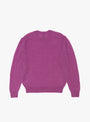 The Pure Mohair Crew Neck in Purple from BATONER at Couverture & The Garbstore back