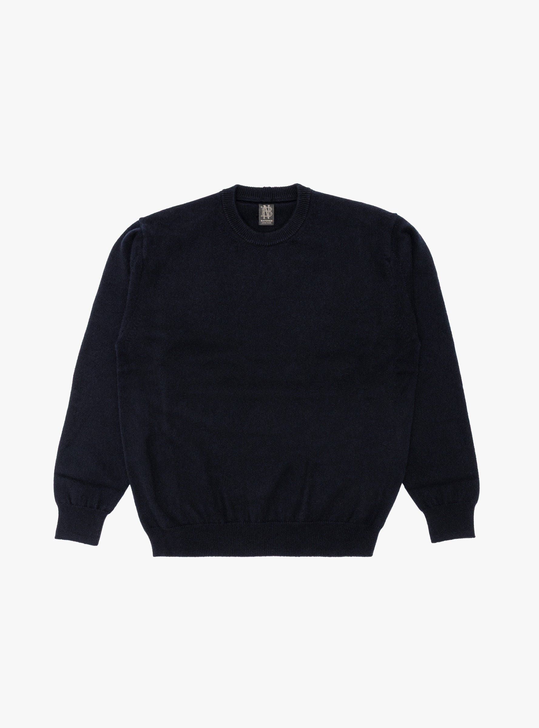 Innocent Cashmere Crewneck Navy by BATONER | Couverture & The