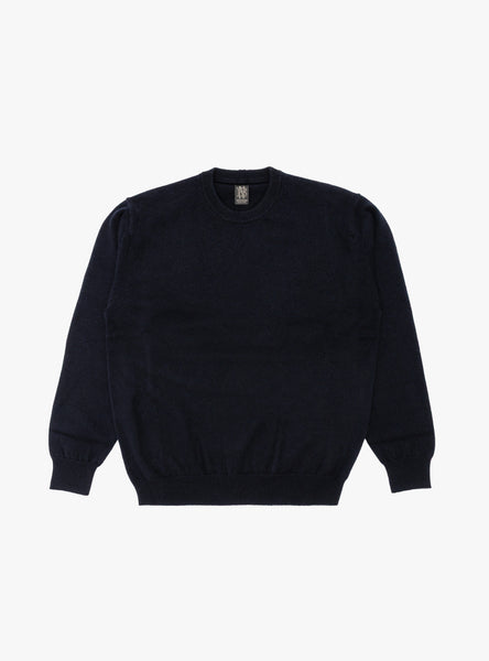 Innocent Cashmere Crewneck Navy by BATONER | Couverture & The