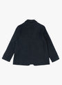 Wool Serge Square Jacket in Navy by Kaptain Sunshine at Couverture and The Garbstore 
back
