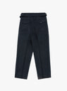 Belted Riviera Pants in Navy by Kaptain Sunshine at Couverture and The Garbstore 
back