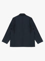 Take Easy Jacket in Navy by Kaptain Sunshine at Couverture and The Garbstore 
back
