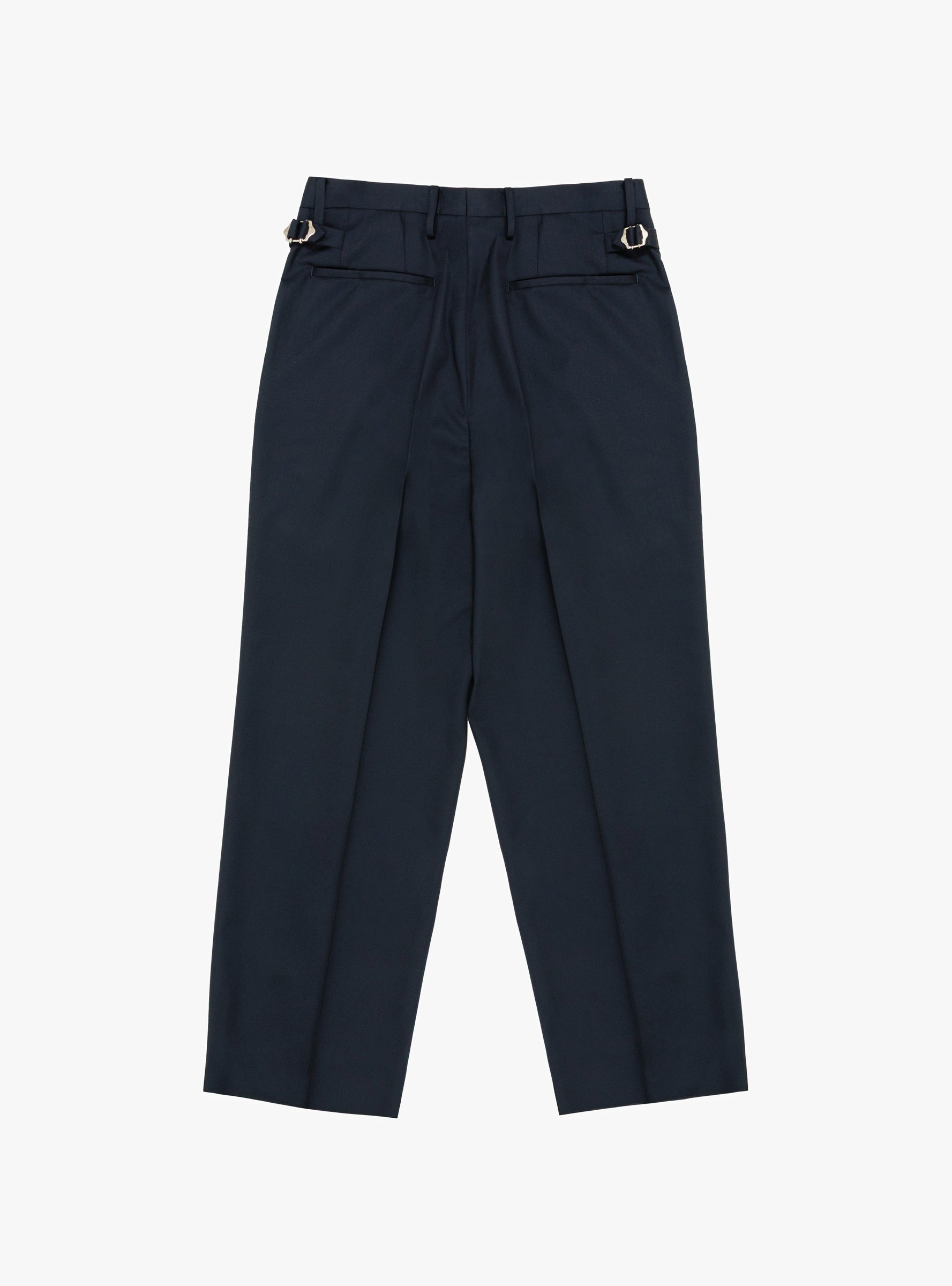 Shoecut Slacks Navy by Kaptain Sunshine | Couverture & The Garbstore