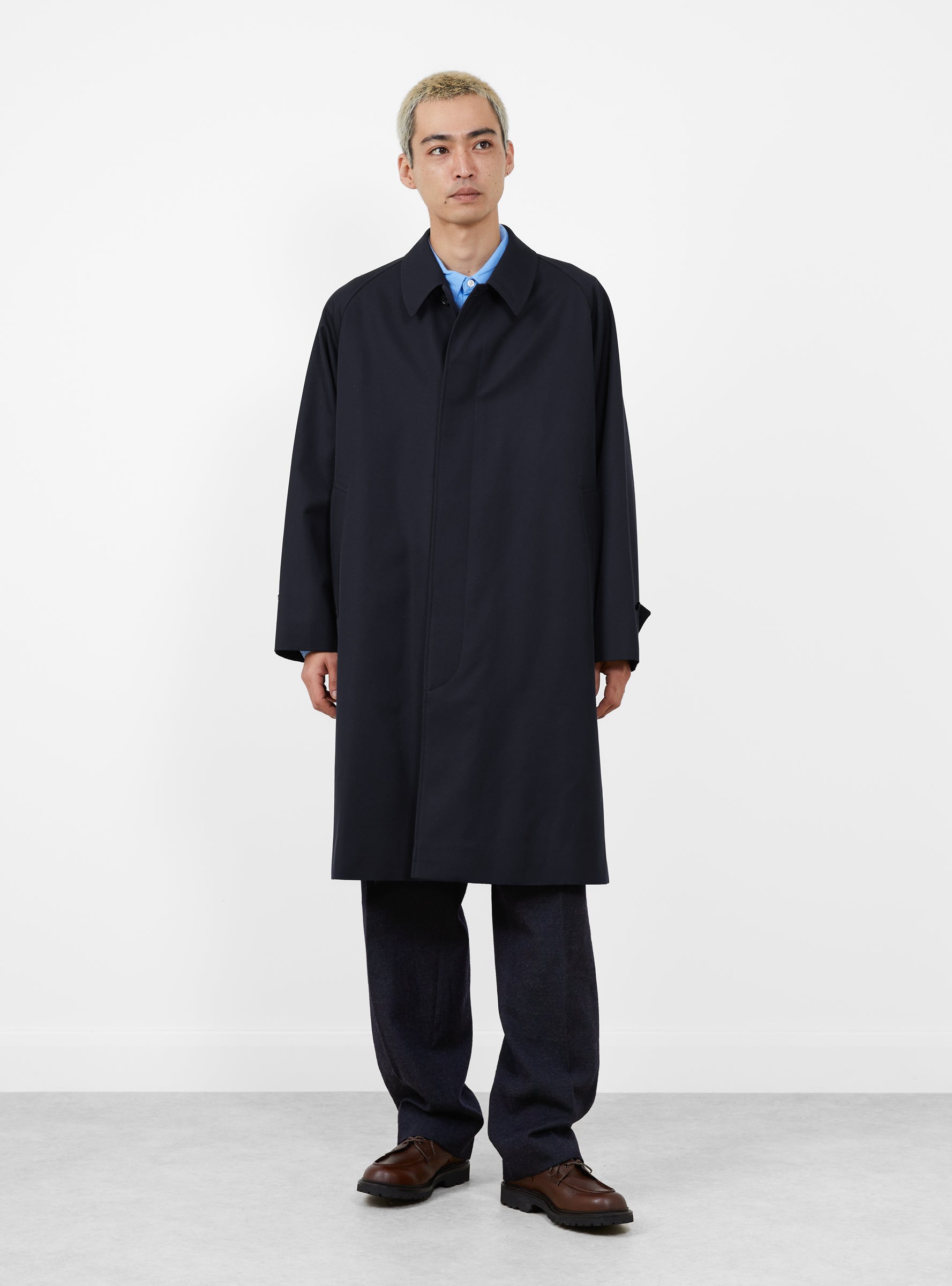 Walker Coat Navy by Kaptain Sunshine | Couverture & The Garbstore