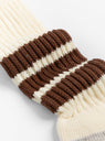 Coarse Ribbed Socks Brown from ROTOTO at Couverture & The Garbstore
detail