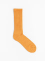 The Loose Pile Crew Socks Orange Peel from ROTOTO at Couverture & The Garbstore
front 
