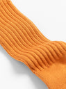 The Loose Pile Crew Socks Orange Peel from ROTOTO at Couverture & The Garbstore
detail