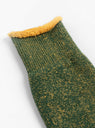 The Reversible Pile Socks Ivy Green and Dark Yellow from ROTOTO at Couverture & The Garbstore
detail 